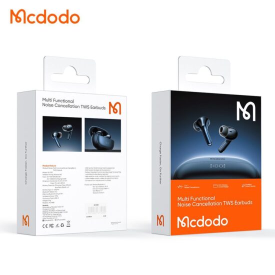 هندزفری بلوتوث مک دودو مدل MCDODO HP-3300 حذف نویز ANC+نمایشگر دیجیتال