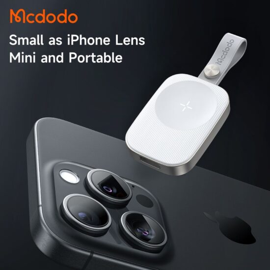 شارژر مگنتی پرتابل اپل واچ مک دودو مدل MCDODO CH-4990 مختص کلیه سری های اپل واچ