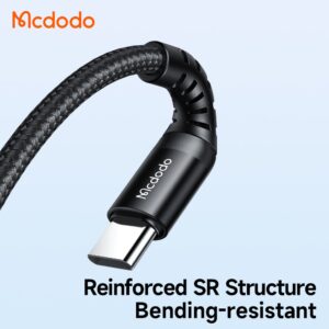 کابل شارژ تایپ سی به تایپ سی 60 واتی مک دودو مدل MCDODO CA-5642 طول 3متر
