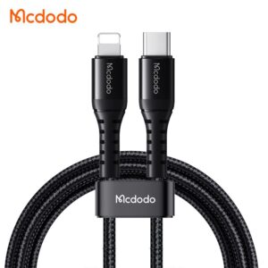 کابل شارژ تایپ سی به لایتنینگ 36 واتی مک دودو مدل MCDODO CA-5631 طول 1متر