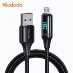 کابل شارژ سریع USB به میکرو 3 آمپر مک دودو مدل MCDODO CA-1070 نمایشگر دیجیتال 1.2متر