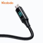 کابل شارژ سریع USB به میکرو 3 آمپر مک دودو مدل MCDODO CA-1070 نمایشگر دیجیتال 1.2متر