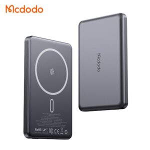 پاوربانک وایرلس مگ سیف 20وات 5000 مک دودو مدل MCDODO MC-464 بهمراه کابل شارژ