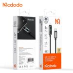 کابل شارژ سریع تایپ سی به لایتنینگ 36 واتی مک دودو مدل MCDODO CA-2630 قابلیت کارپلی 1.2متر