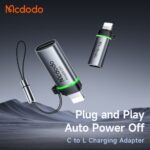 تبدیل پورت تایپ سی به لایتنینگ قطع کن اتومات مک دودو مدل MCDODO OT-2590 Auto Power Off