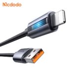 کابل شارژ سریع لایتنینگ 3 آمپر مک دودو مدل MCDODO CA-5660 نشانگر ضربانی 1.2متر