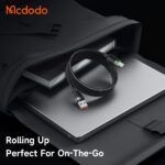 کابل شارژ سریع USB به تایپ سی بدنه مگنتی 100 وات مک دودو مدل MCDODO CA-5650 طول 1.2متر