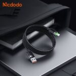 کابل شارژ سریع لایتنینگ 3 آمپر بدنه مگنتی مک دودو مدل MCDODO CA-6000طول 1.2متر