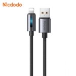 کابل شارژ سریع لایتنینگ 3 آمپر مک دودو مدل MCDODO CA-5660 نشانگر ضربانی 1.2متر