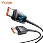 کابل شارژ سریع تایپ سی به تایپ سی 100 وات مک دودو مدل MCDODO CA-4250 طول 1.2متر