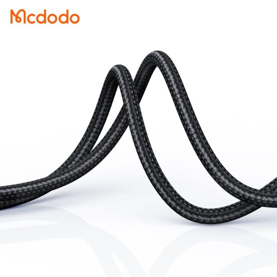 کابل شارژ سریع تایپ سی به تایپ سی 100 وات کارپلی مک دودو مدل MCDODO CA-5610 نمایشگر دیجیتال طول 1.2متر