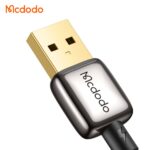 کابل شارژ سریع USB به تایپ سی 100وات قطع کن اتومات 6 آمپر مک دودو مدل MCDODO CA-6650 طول 1.2متر