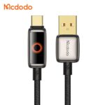 کابل شارژ سریع USB به تایپ سی 100وات قطع کن اتومات 6 آمپر مک دودو مدل MCDODO CA-6650 طول 1.2متر