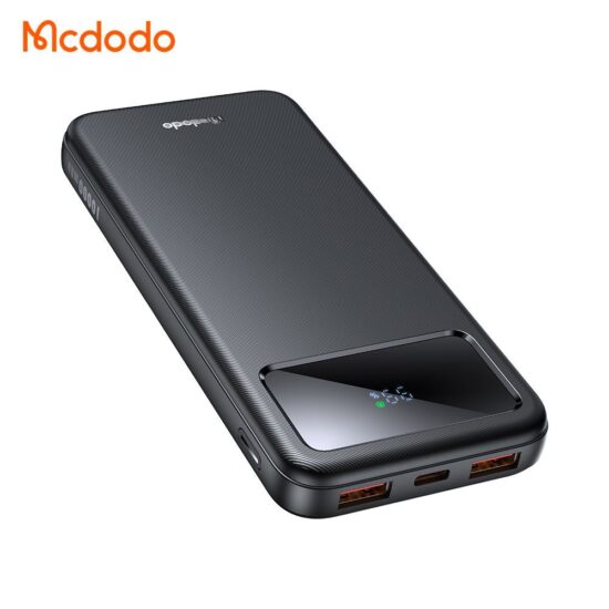 پاوربانک 22.5 وات ظرفیت 10000 مک دودو مدل MCDODO MC-4220 بهمراه کابل شارژ