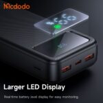 پاوربانک 22.5 وات ظرفیت 20000 مک دودو مدل MCDODO MC-4230 بهمراه کابل شارژ