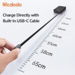 پاوربانک 22.5 وات ظرفیت 10000 مک دودو مدل MCDODO MC-3860 بهمراه کابل شارژ