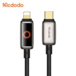 کابل شارژ سریع تایپ سی به لایتنینگ 36 وات قطع کن اتومات مک دودو مدل MCDODO CA-6670 طول 1.2متر