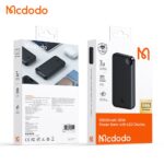 پاوربانک 30 وات ظرفیت 10000 مک دودو مدل MCDODO MC-3850 بهمراه کابل شارژ