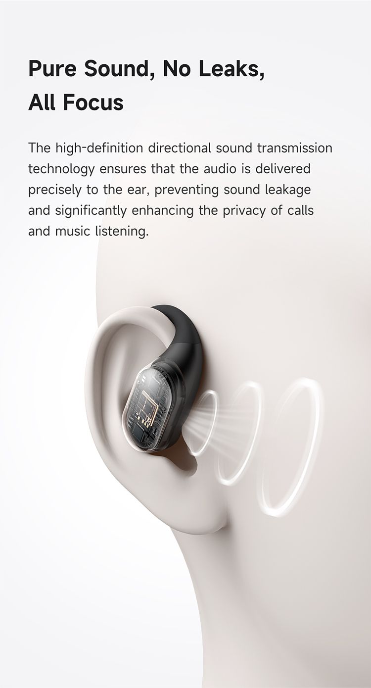 هندزفری بلوتوثی القایی (گوش باز) مک دودو مدل MCDODO HP-007 بهمراه کابل شارژ | جانبی360