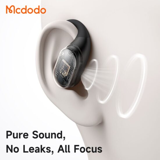هندزفری بلوتوث القایی (گوش باز) مک دودو مدل MCDODO HP-007 بهمراه کابل شارژ