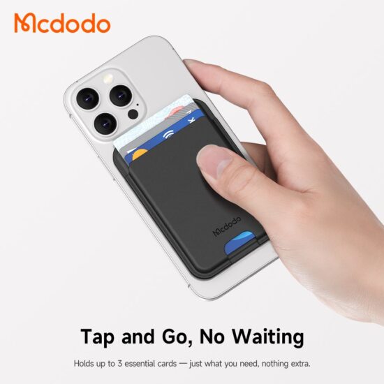 جاکارتی چرمی مگنتی پشت موبایل برند مک دودو مدل MCDODO WH-7920