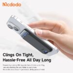 جاکارتی چرمی مگنتی پشت موبایل برند مک دودو مدل MCDODO WH-7920