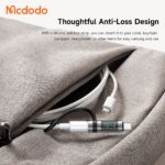 تبدیل نمایشگردار 240 واتی تاپ سی به تایپ سی مک دودو مدل MCDODO OT-2620 نمایشگر دیجیتال