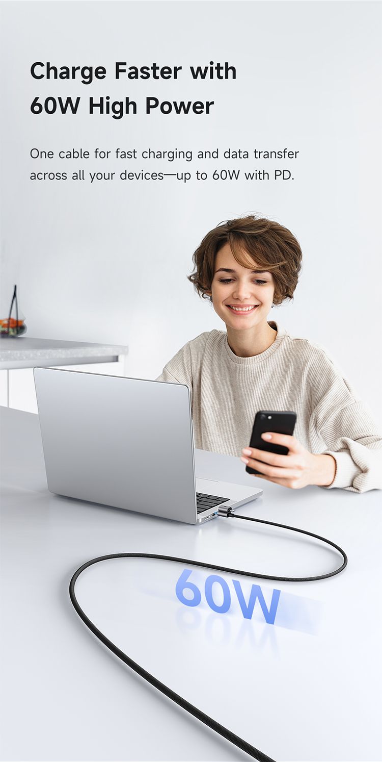 کابل شارژ سریع 60واتی چندسر آهنربایی مگنتی 4 کاره USB-A+لایتنینگ+تایپ سی برند مک دودو مدل MCDODO CA-656 | جانبی360