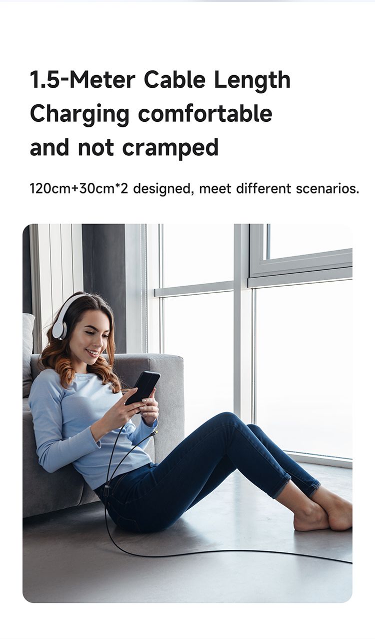 کابل شارژ سریع و انتقال دیتا توان خروجی 100وات پورت تایپ سی به 2 پورت تایپ سی برند مک دودو مدل MCDODO CA-678 | جانبی360