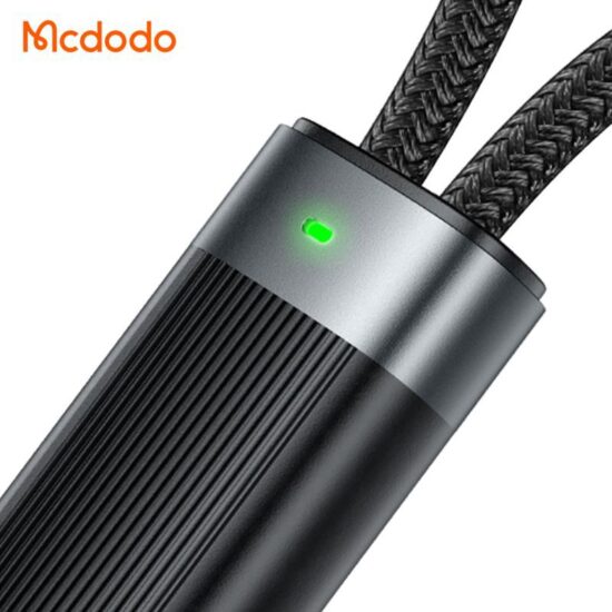 کابل شارژ سریع 100وات تایپ سی به 2 پورت تایپ سی مک دودو مدل MCDODO CA-6780