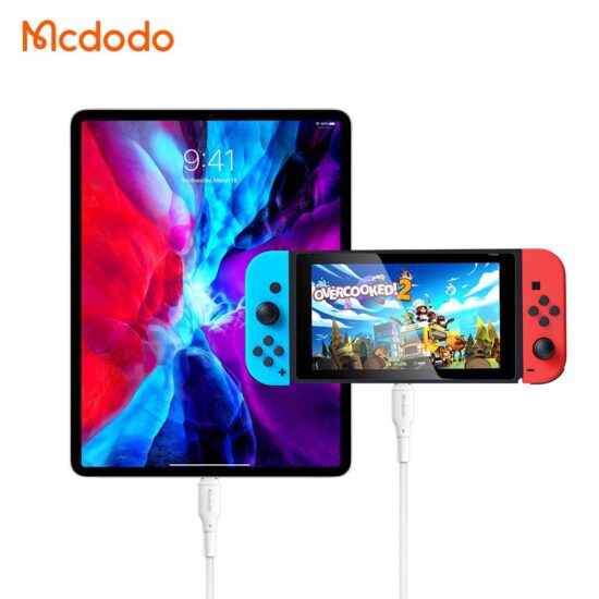 کابل شارژ سریع تایپ سی به تایپ سی 100 وات 5 آمپر مک دودو مدل MCDODO CA-8350 طول 1.2متر