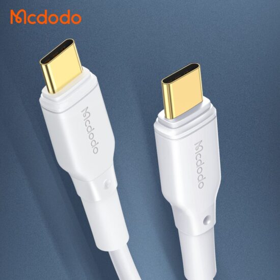 کابل شارژ سریع تایپ سی به تایپ سی 100 وات 5 آمپر مک دودو مدل MCDODO CA-8350 طول 1.2متر