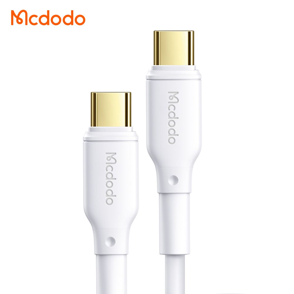 کابل شارژ سریع تایپ سی به تایپ سی 100 وات 5 آمپر مک دودو مدل MCDODO CA-8350 طول 1.2متر کابل شارژ سریع تایپ سی به تایپ سی 100 وات 5 آمپر مک دودو مدل MCDODO CA-8350 طول 1.2متر