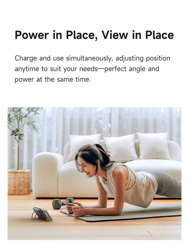 پاوربانک با قابلیت وایرلس شارژر با توان شارژ 20وات ظرفیت 5000میلی آمپرساعت از برند مک دودو مدل MCDODO MC-836 | جانبی360