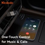 گیرنده صوتی بلوتوثی USB اتومبیل مک دودو مدل MCDODO OT-8250 قابلیت اتصال به 2 گوشی