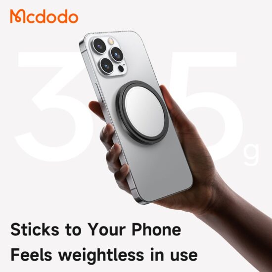 پاپ سوکت و هولدر انگشتی مگنتی بهمراه آیینه آرایش برند مک دودو مدل MCDODO MR-7912