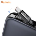 پاوربانک 35وات ظرفیت 10000 مک دودو مدل MCDODO MC-0730 بهمراه کابل شارژ جمع شونده تایپ سی