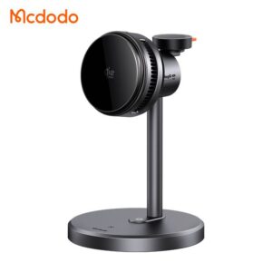 استند شارژر وایرلس و فن خنک کننده 3کاره 25وات تکنولوژی Qi2.2 برند مک دودو  MCDODO CH-6170
