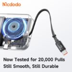 پاوربانک 35وات ظرفیت 10000 مک دودو مدل MCDODO MC-0730 بهمراه کابل شارژ جمع شونده تایپ سی