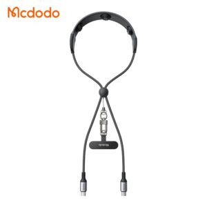کابل شارژ و ماساژور گردنی تایپ سی به تایپ سی 100وات مک دودو مدل MCDODO CA-6580 طول 1.4متر