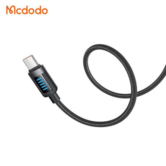 کابل شارژ سریع تایپ سی به تایپ سی 240 وات مک دودو مدل MCDODO CA-0350 طول 1.2متر