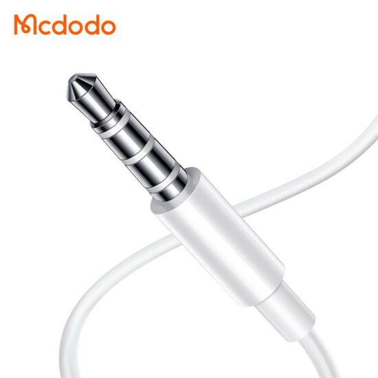 هندزفری سيم دار مک دودو مدل Mcdodo HP-6081 پورت ورودی جک 3.5 میلمتری