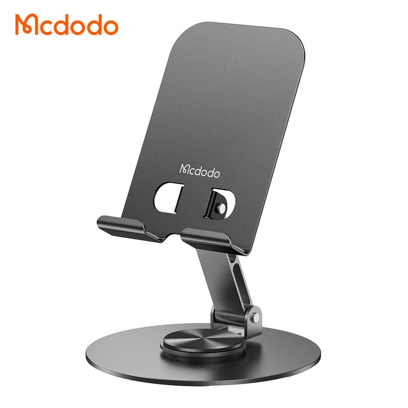 هولدر فلزی و پایه استند رومیزی تاشو چرخشی 360 درجه مک دودو مدل MCDODO TB-6920 هولدر فلزی و پایه استند رومیزی تاشو چرخشی 360 درجه مک دودو مدل MCDODO TB-6920