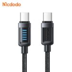 کابل شارژ سریع تایپ سی به تایپ سی 240 وات مک دودو مدل MCDODO CA-0350 طول 1.2متر