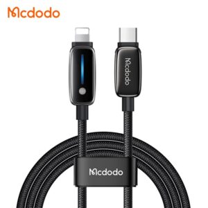 کابل شارژ سریع و انتقال دیتا تایپ سی به لایتنینگ 36 وات مک دودو مدل MCDODO CA-0050 طول 1.2متر
