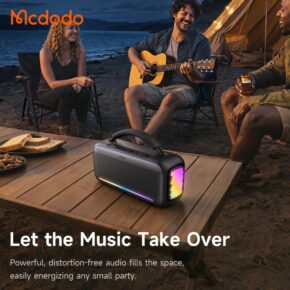 اسپیکر بلوتوثی قابل حمل مک دودو مدل MCDODO BS-8980 بهمراه رقص نور