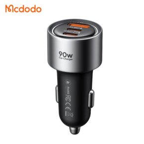 شارژر فندکی 3پورت 90وات برند مک دودو مدل MCDODO CC-3110