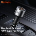 شارژر فندکی 3پورت 100وات برند مک دودو مدل MCDODO CC-3190
