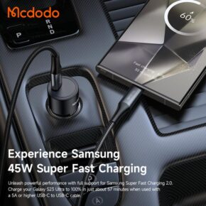 شارژر فندکی 45وات (SFC2.0) برند مک دودو مدل MCDODO CC-5340