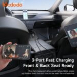 شارژر فندکی 3پورت 100وات برند مک دودو مدل MCDODO CC-3190